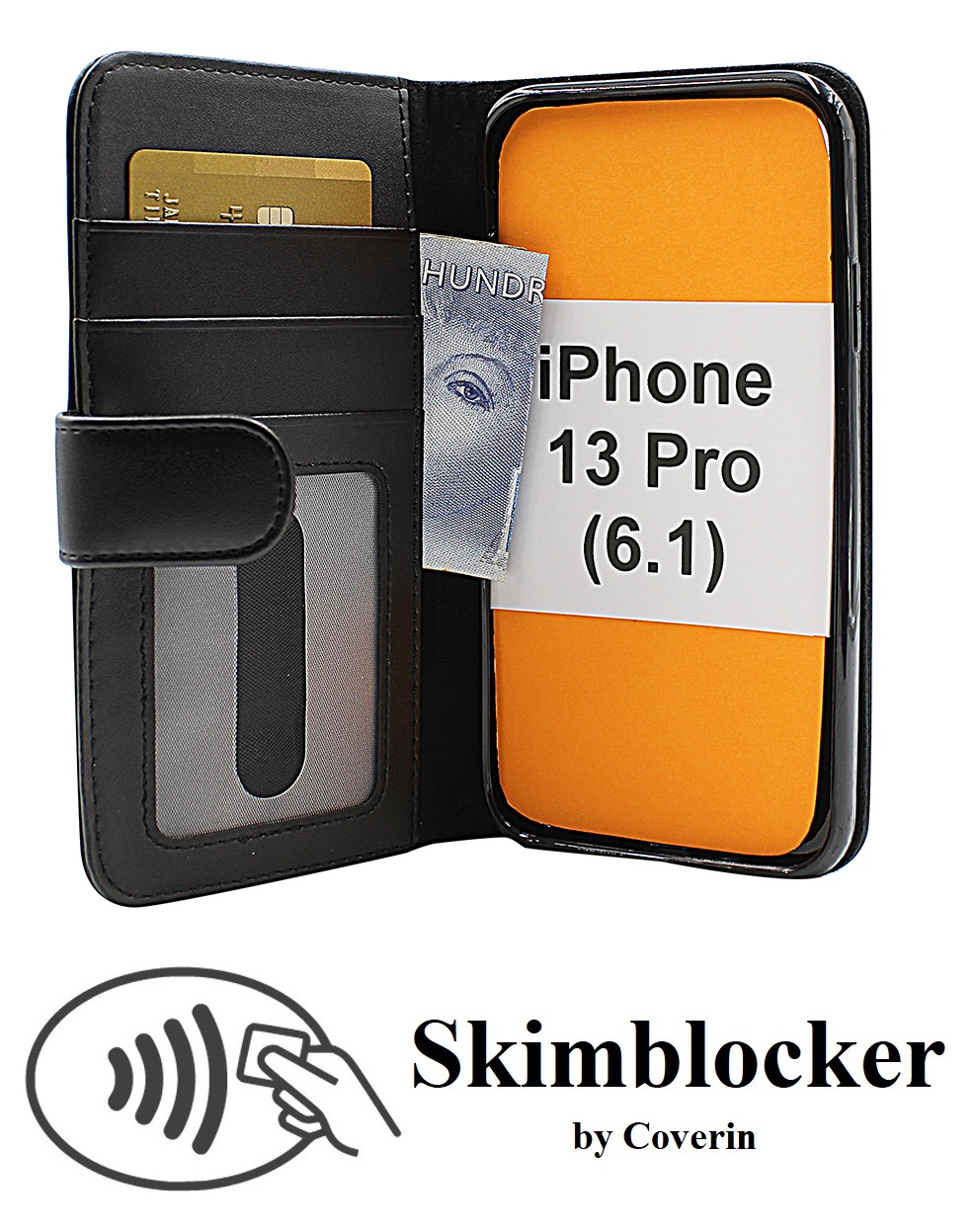 Skimblocker Mobiltaske iPhone 13 Pro (6.1)