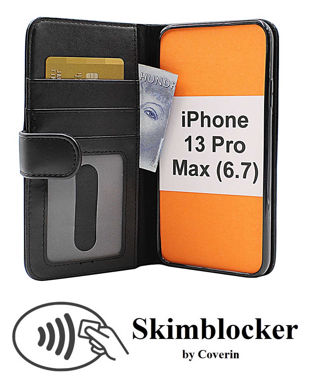 Skimblocker Mobiltaske iPhone 13 Pro Max (6.7)