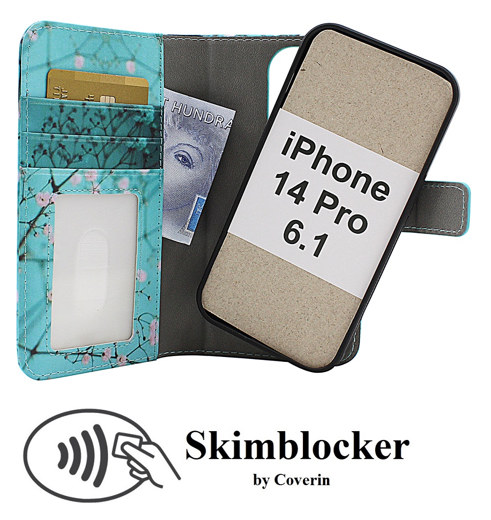 Skimblocker Magnet Designwallet iPhone 14 Pro (6.1)