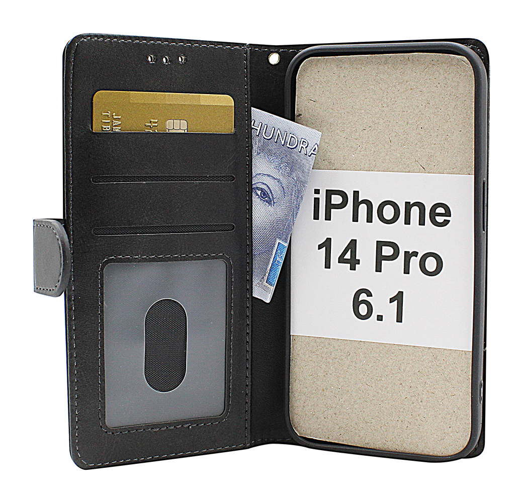 Zipper Standcase Wallet iPhone 14 Pro (6.1)
