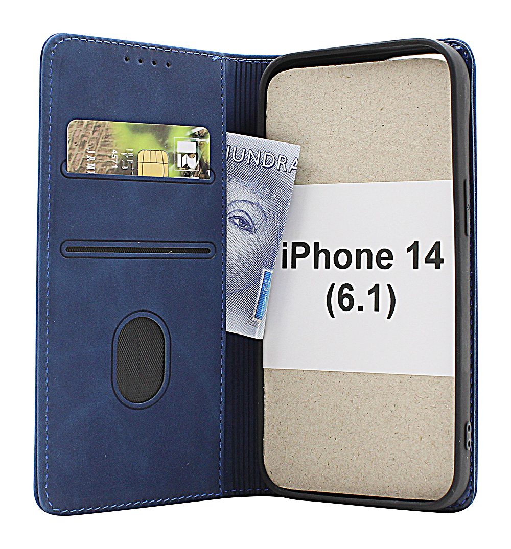Fancy Standcase Wallet iPhone 14 (6.1)