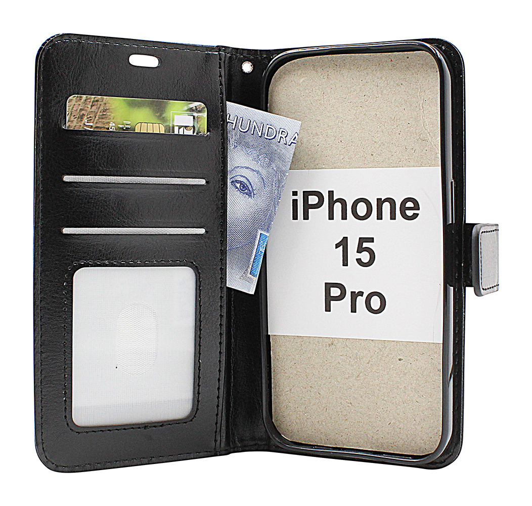 Crazy Horse Wallet iPhone 15 Pro