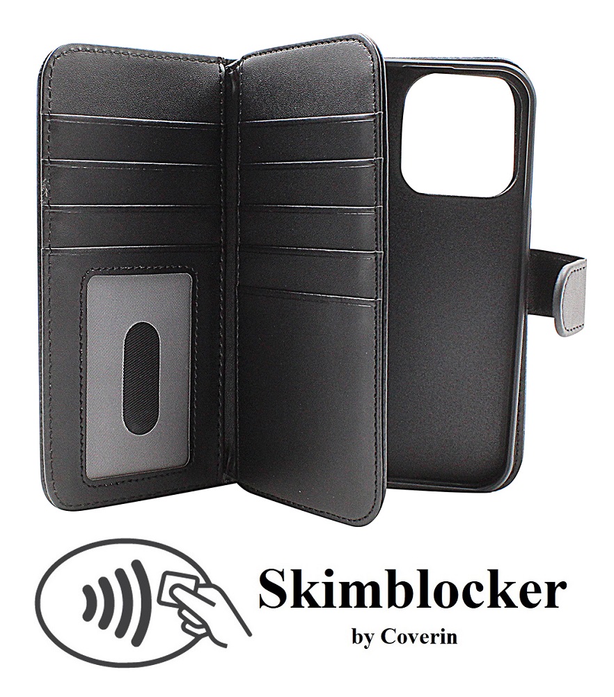 Skimblocker XL Magnet Wallet iPhone 15 Pro