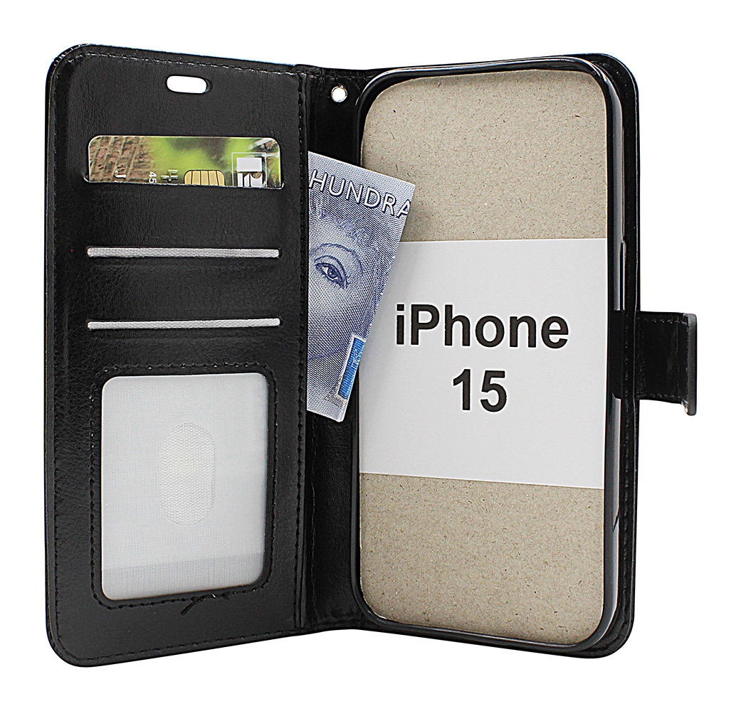 Crazy Horse Wallet iPhone 15