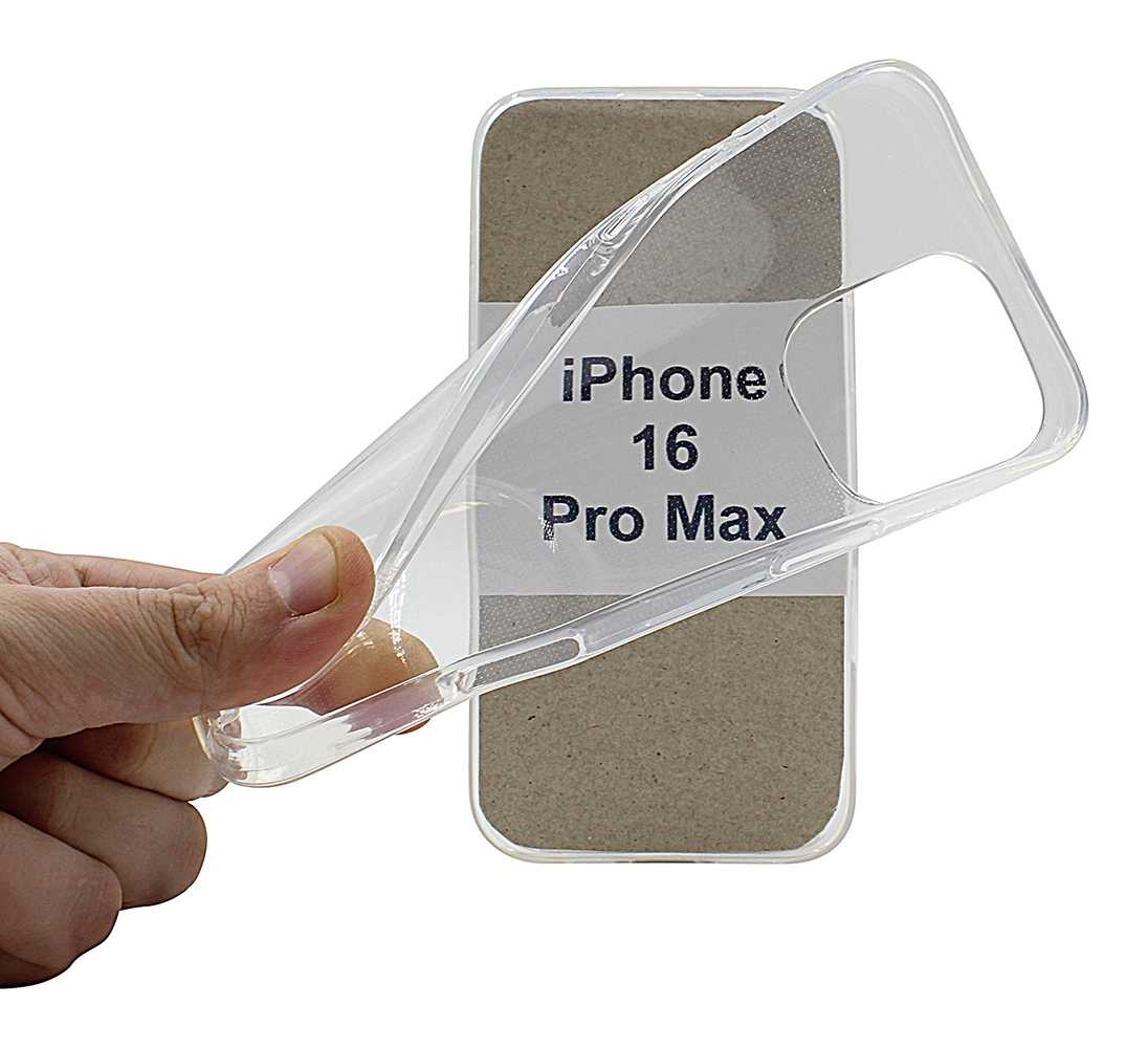 Product Image for Ultra Thin TPU Cover iPhone 16 Pro Max