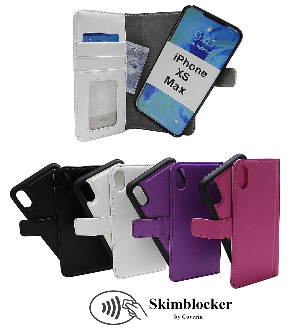 Skimblocker Magnet Wallet iPhone Xs Max