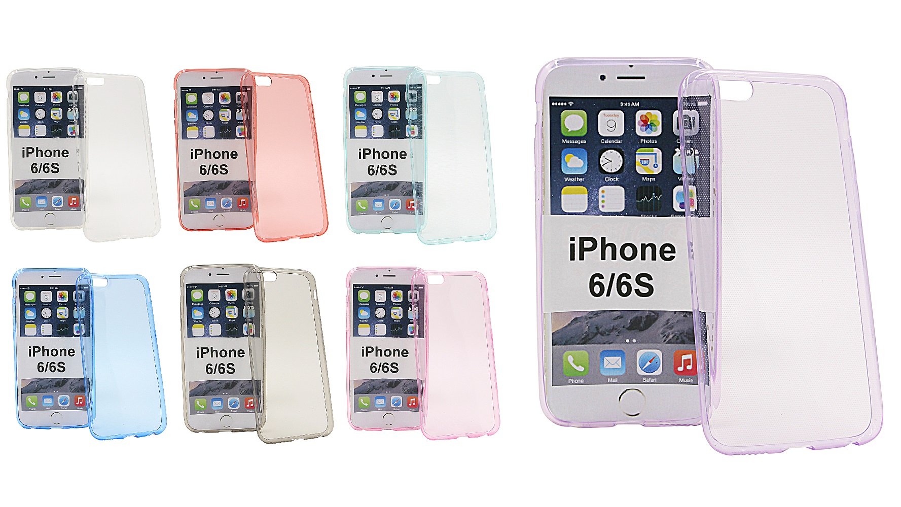 Product Image for Transparent TPU Cover iPhone 6 (4,7")